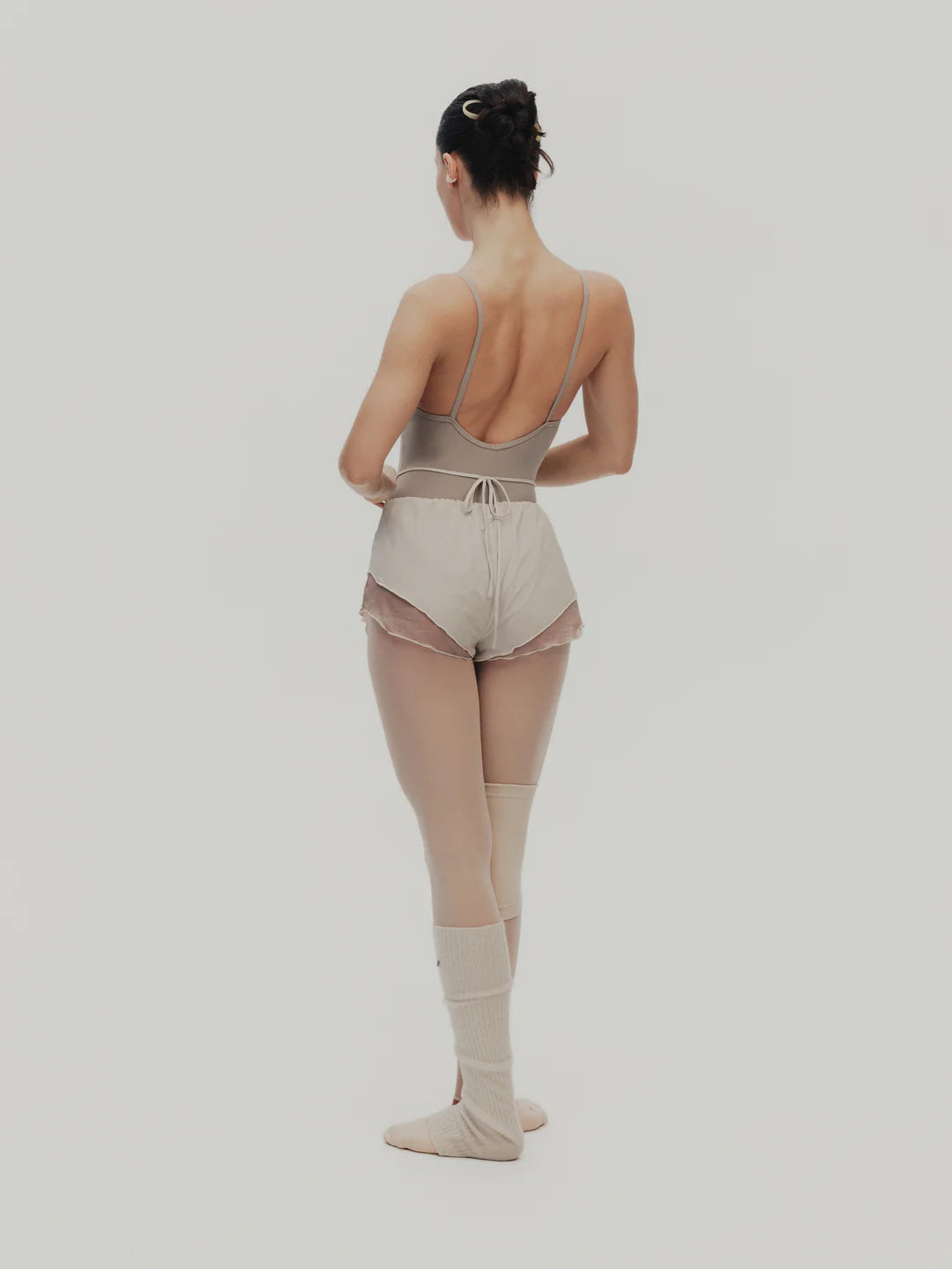Shorts de Danza | Shorts de Cintura Anudada Typha