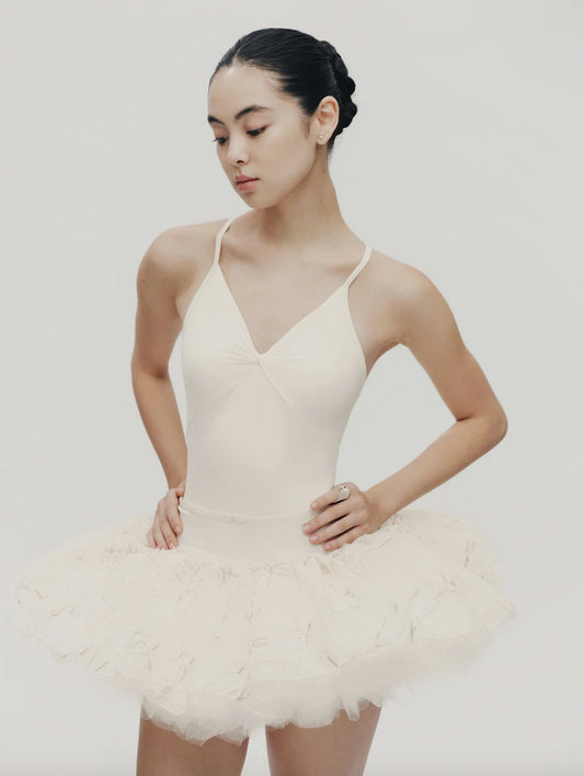 Leotardo Y-Back Knotted Lace Typha