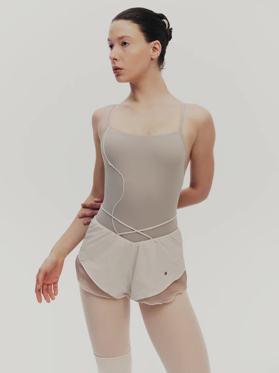Shorts de Danza | Shorts de Cintura Anudada Typha