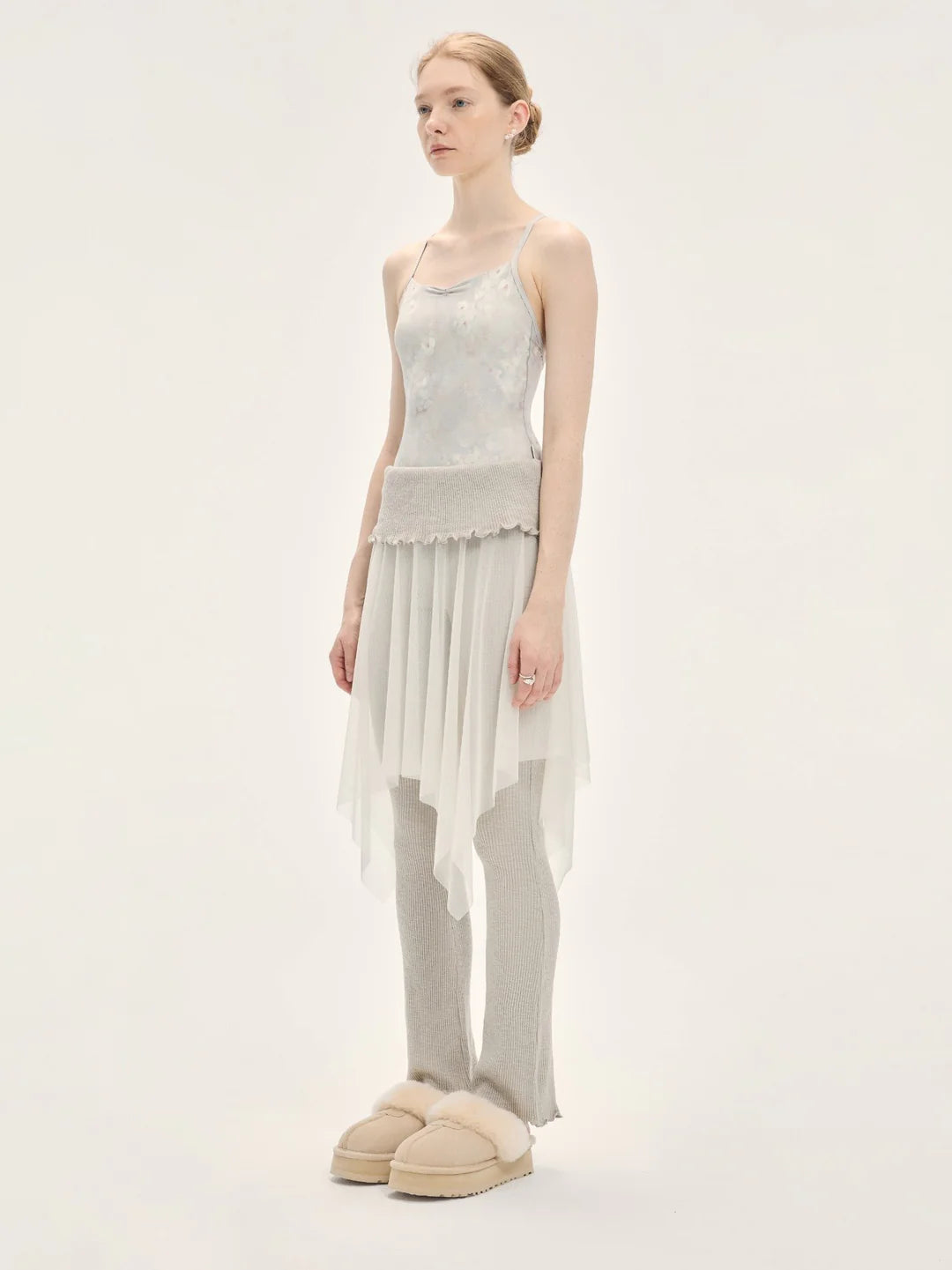Pantalones Acampanados con Cintura Typha