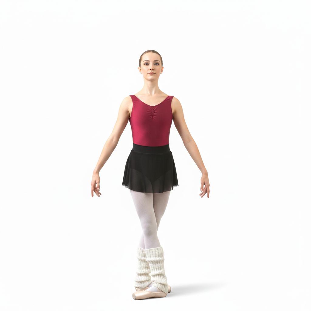 Falda De Danza Mesh Saintplié