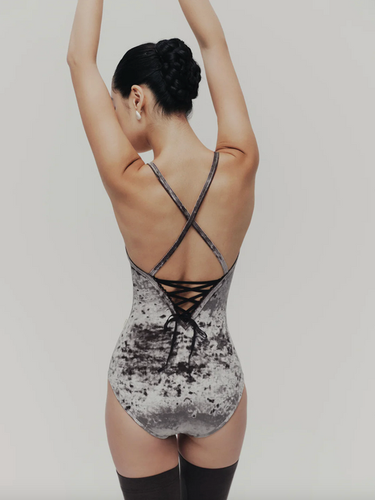 Leotardo Strappy Velvet Typha