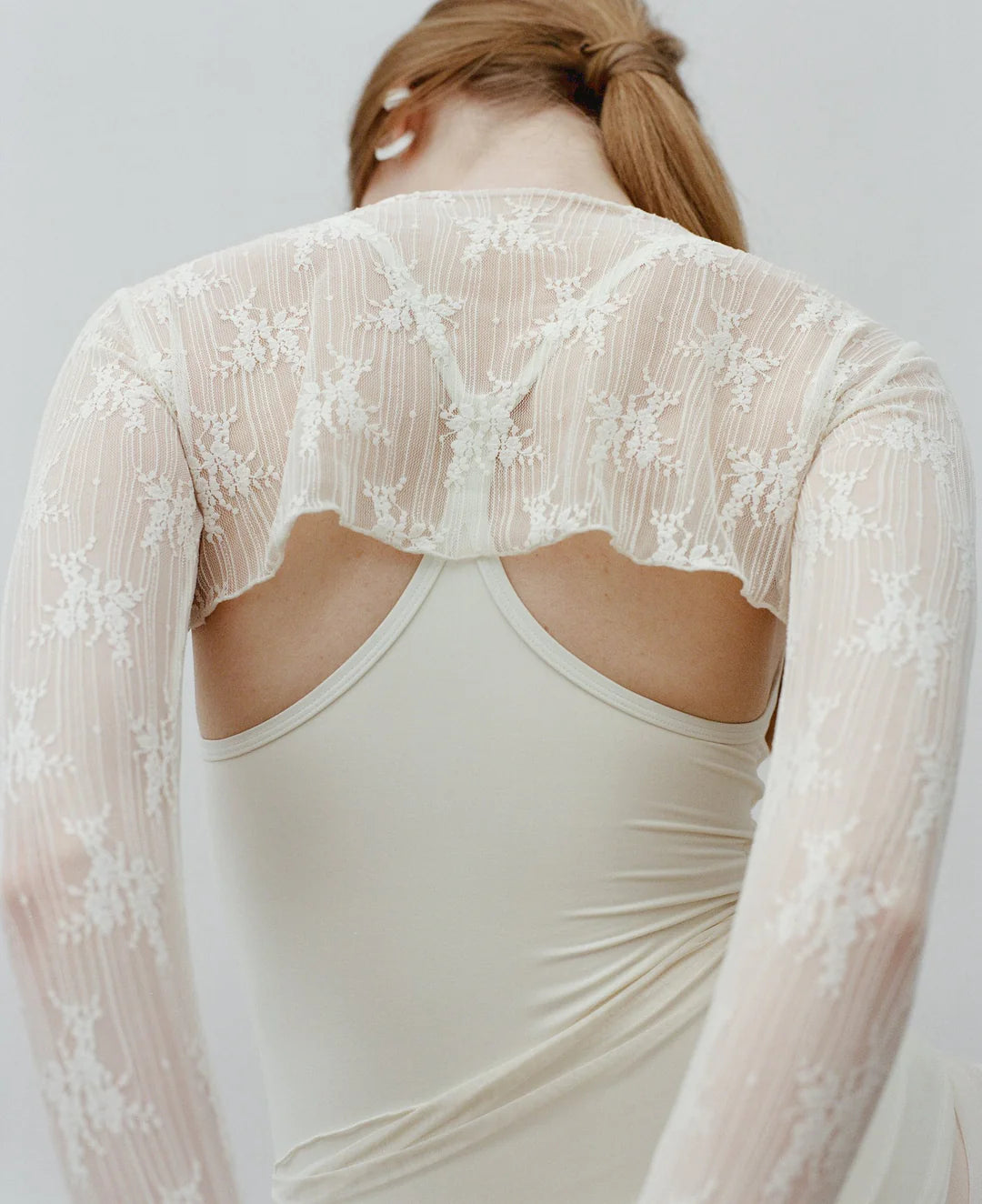 Knotted Lace Shrug Typha