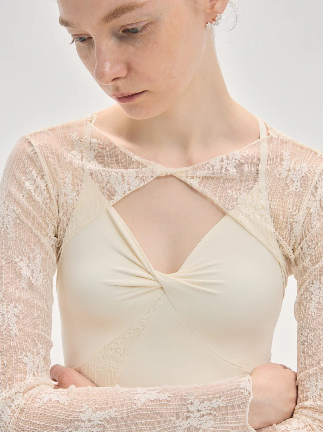 Knotted Lace Shrug Typha