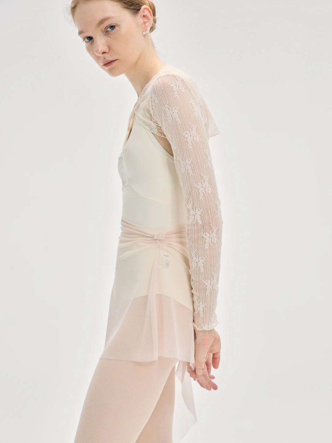 Knotted Lace Shrug Typha